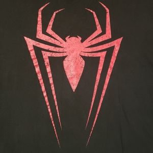 Spiderman mens 2XL graphic T SHIRT